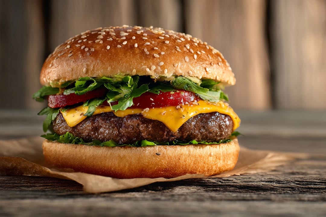 Burgers at Mainstay Farms